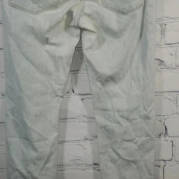 Frame Le Garcon Light Wash Distressed Jeans Size 26 - Picture 9 of 13